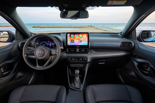 Toyota Yaris-Update Innenraum