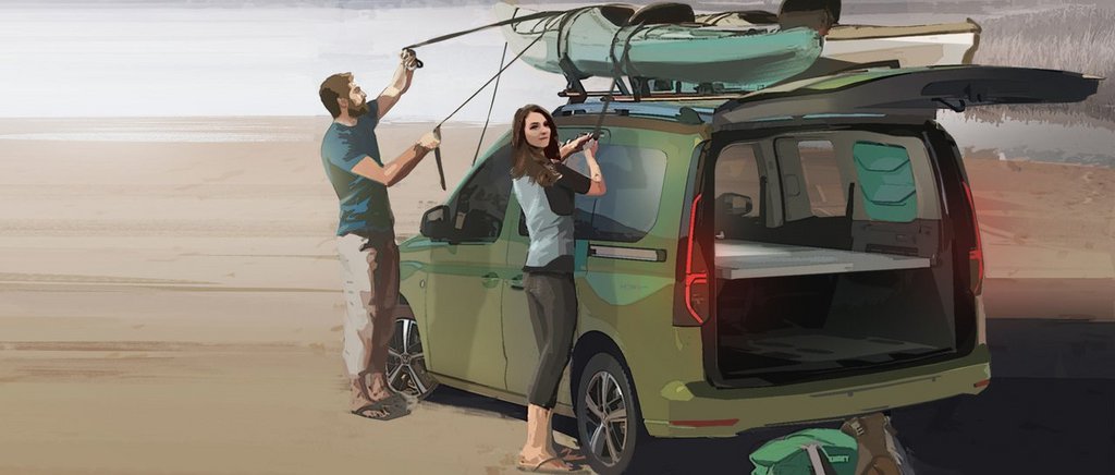 VW Caddy Mini-Camper
